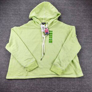 Steve Madden Neon Green Hoodie with Pockets